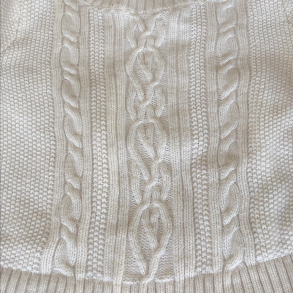 GAP Cable Knit Puffy Cuff Sweater - Picture 3 of 6